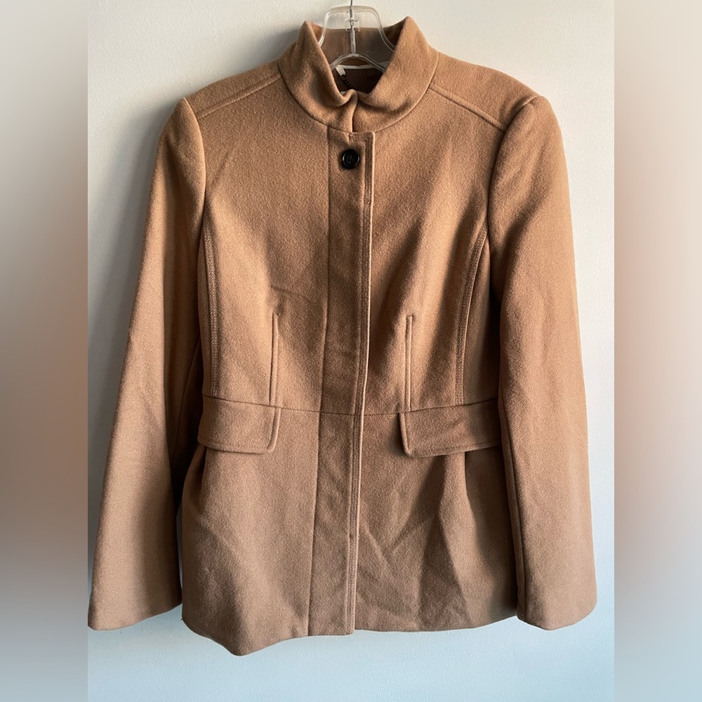 Banana Republic wool coat - Petite XS - Tan /Camel